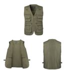 Gilet De Pêche Utilitaire Columbia Homme, Beige, Taille S/M, Multi Poches Coton/polyester