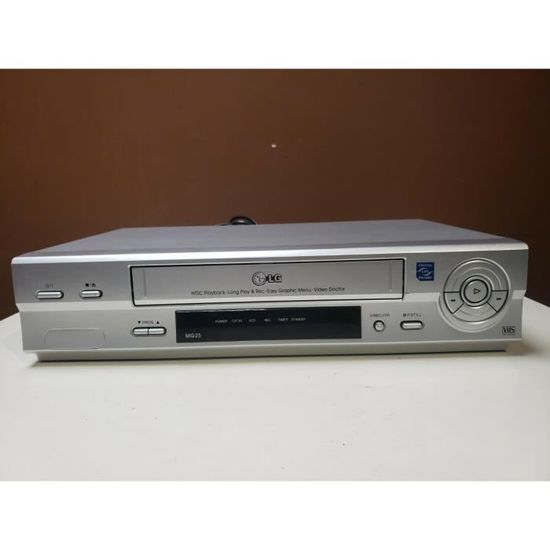 MAGNÉTOSCOPE LG MG25 / Cassette VHS K7 VCR / NTSC Pal Secam EUR 79,99 - FR