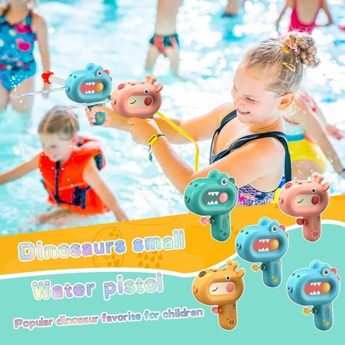 Mini Pistolet à Eau Jouet – Longue Distance, Manuel, Compact, Pour Batailles D’été, Plage, Piscine