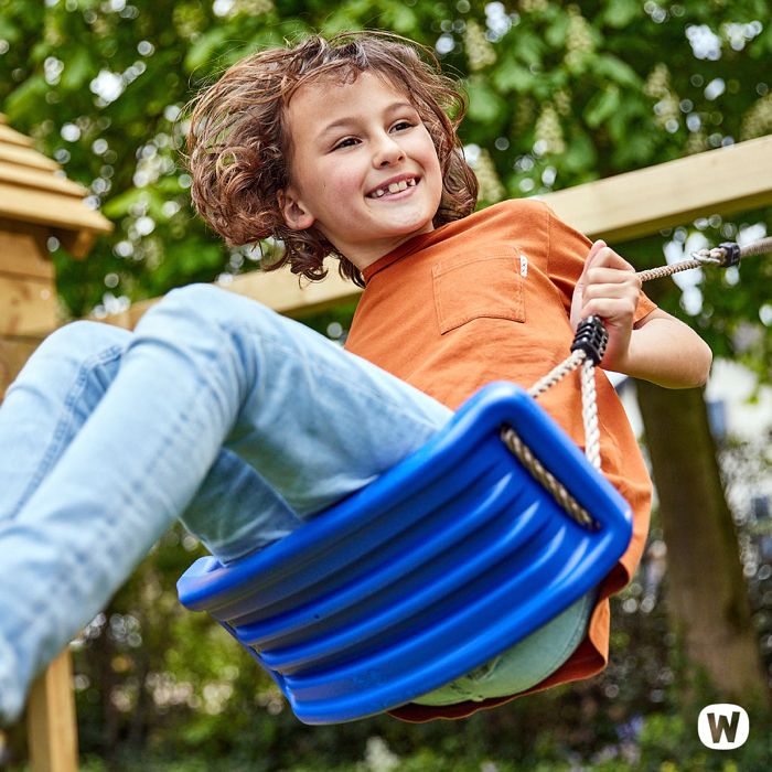 Balançoire de jardin en plastique enfants suspendus jouets de siège
