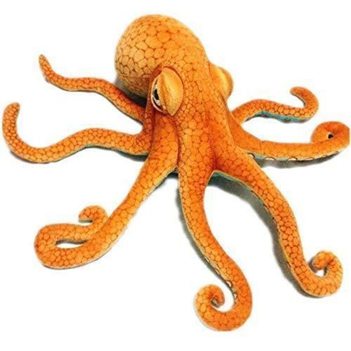 Jouet en peluche poulpe réaliste de 40cm, Simulation d'animaux de mer, poupées de poulpe rouge et jouets en peluche, cadeau pour enfants Jouet en peluche poulpe réaliste de 40cm, Simulation d'animaux de mer, poupées de poulpe rouge et jouets en peluche, cadeau pour enfants