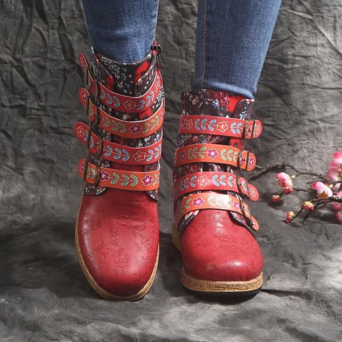 Bottes rouges deals