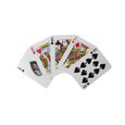 Grimaud Poker 100% PVC - jeu de 54 cartes 100% plastique - poker - cellophane Bleu-2