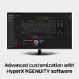HyperX HX-KB7RDX-US Alloy Origins Core, Clavier Gaming mécanique RGB, sans pavé numérique, HyperX Red switches (US Layout)-2