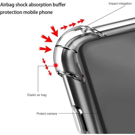 Housse Coque Rigide Anti-choc Pour Xiaomi Mi 10T Lite 5G + Verre Trempé Inclus - Neuf En Emballage