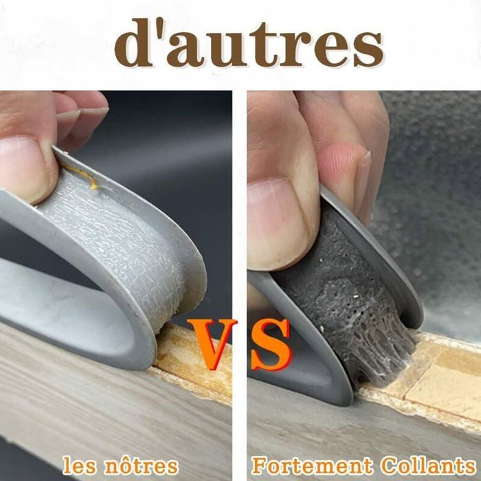 Bande De Chant U 15mm Auto-adhésive 5m - Protection Coins Meubles, Plan De Travail, Bébé