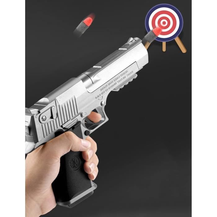 Caoutchouc 40 Joules Pistolet à Billes Souples Eva - Jeu D'adventure Pour Ados Et Plus Pistolet
