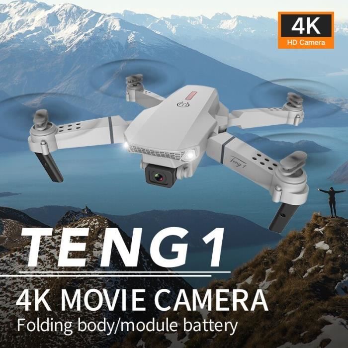 Drone SHAREFUNBAY E88 pro drone 4k HD double cam ra positionnement