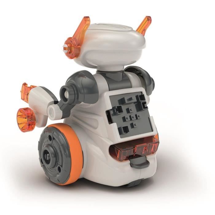 Clementoni Science & Jeu Mon Robot Nouvelle Génération 8 Ans+ Robot Assemblage Capteurs Micro Aimant Programmation Téléc