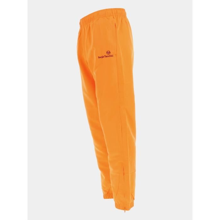 Pantalon de survetement Carson 021 slim pant Sergio Tacchini Homme Orange Fitness Sports d hiver Orange Cdiscount Sport