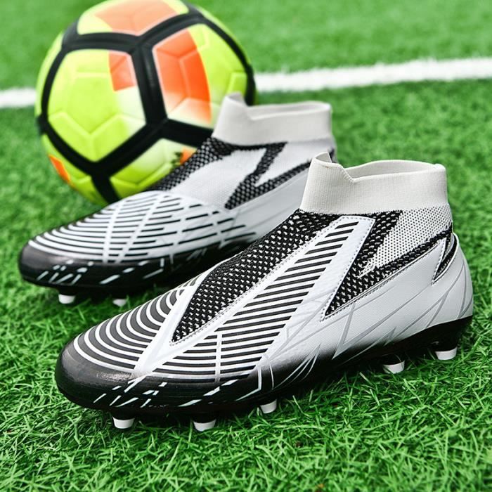 Chaussures de football unisexes professionnelles, pointes longues,  chaussures de football, crampons d'herbe d'extérieur, pas de chaussures  Nike