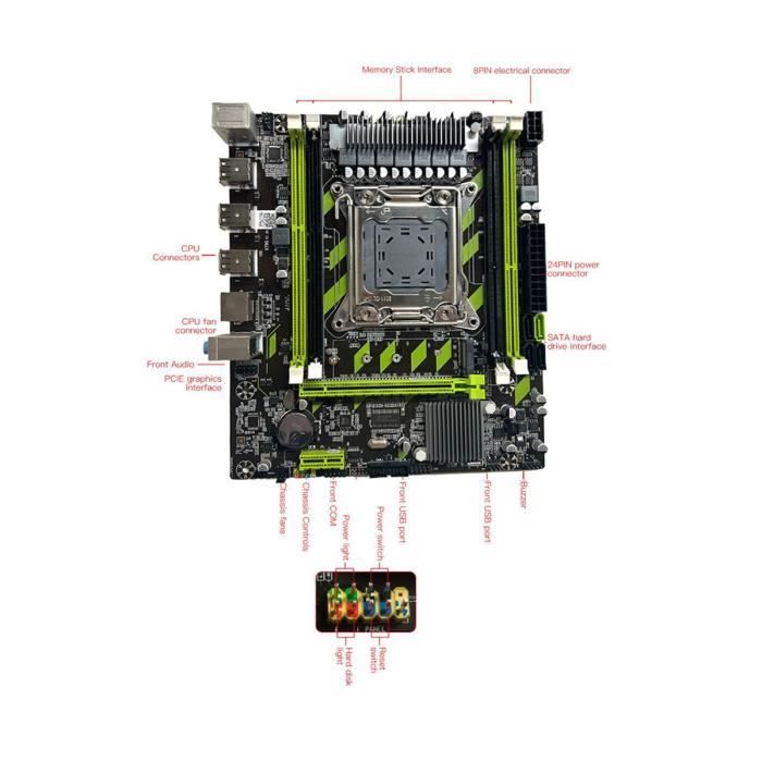 Lot De 2 Câbles D'Alimentation DC Avec Interrupteur - 11,5 Pouces, Mâle/Femelle, Pour Pompe à Eau, LED, Vidéosurveillance, 5-24V