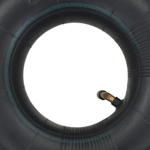 Lot De 2 Chambres à Air 3.00-4 / 260x85mm Pour Diable - Valve Auto TR87 Coudée, Robuste Et Universelle
