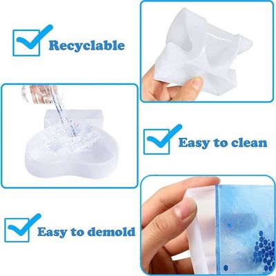 Zayookey Époxy Moules En Silicone Grand En Forme De Coeur