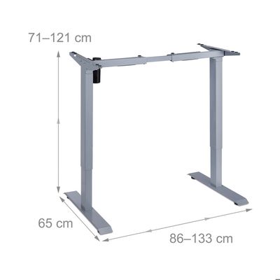 Estructura Mesa Elevable VidaXL Arco De Escritorio De Pie, Patas