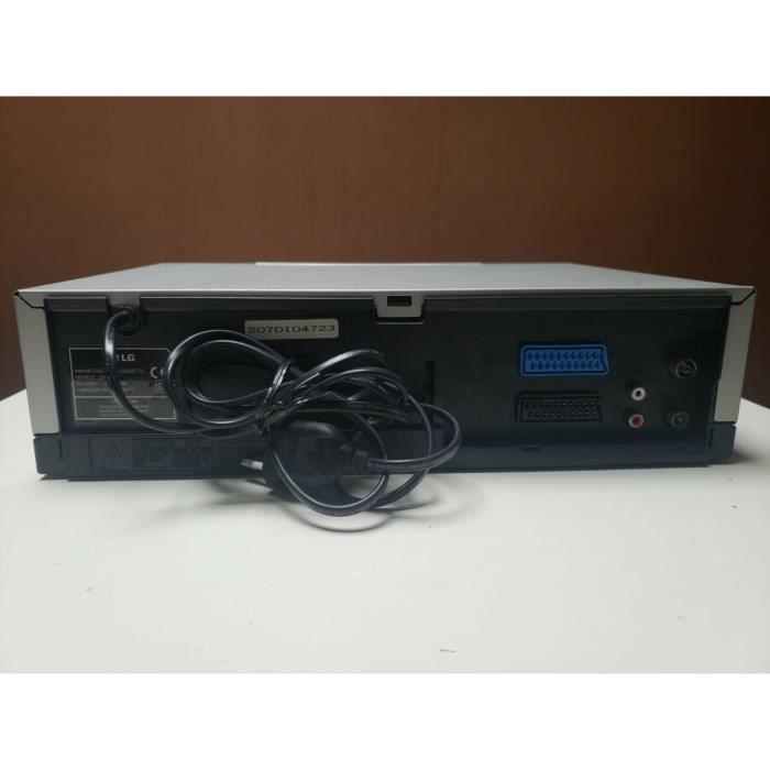 Magnétoscope LG C900 K7 VHS – 6 Têtes, NTSC, PAL, SECAM, Télécommande Incluse