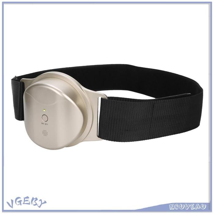 Ceinture EMS SPEAE Abdos – Électrostimulation, Brûle-graisse, Noir, Unisexe, 120cm