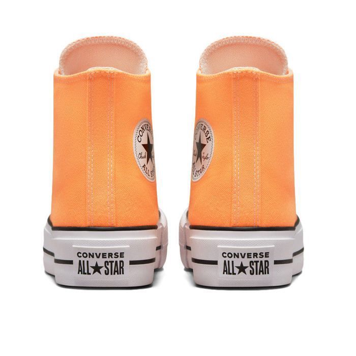 Basket CONVERSE 135646 Orange Femme Lacets Orange