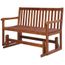 Festnight Banc De Jardin En Bois Pour Terrasse Ou Patio Marron Bancs D Exterieur Pour 2 Personnes 125 X 62 X 93 Cm Achat Vente Banc D Exterieur Festnight Banc De Jardin En Cdiscount