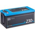 ECTIVE 12V 230Ah AGM batterie decharge lente Deep Cycle DC 230S avec écran LCD/ marine, moteur electrique bateau, camping ca-0