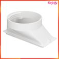 Coupleur de tuyau AC portable - AKOZON - Universel - Filetage 130 mm - ABS durable - Compact 21,5x13x10 cm