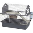 Cage pour lapins avec accessoires 78 x 48 x 65 cm - BARN80 -  FERPLAST-0