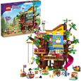 LEGO 41703 Friends La Cabane de lAmitie dans lArbre, Jouet Maison, Set avec Mini-Poupees Mia, avec Toboggan et Balancoire, Ca-0