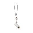 MUVIT Adaptateur Micro USB / Lightning avec attache - Blanc-0
