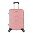Valise Grande Taille 4 Roues 75cm ABS Rigide - Wall - TROLLEY ADC (Rose Gold)-0