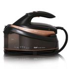 KOTEZU Centrale Vapeur, Température constante, 7 Bar, Débit Vapeur 130 g-min, Réservoir d'Eau 1,5 L, 3000W, Noir-Orange