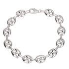 U7 SMRT LES BIJOUX D'EMMA Bracelet Argent 925° grain de café Homme