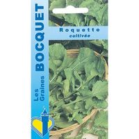 Sachet de  Roquette cultivée - 5 g - légume feuille - LES GRAINES BOCQUET