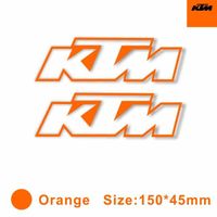 Creux 150 - Autocollants réfléchissants avec Logo Ktm pour moto, autocollants de réservoir, emblème Super Adv