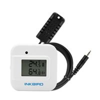 Thermomètre Hygromètre Capteur Numérique Bluetooth, Moniteur d'Humidité de Température Intérieure avec Sonde Externe