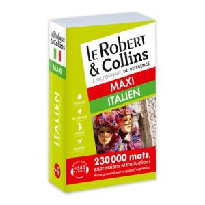 LIVRE ITALIEN Le Robert & Collins maxi français-italien et italien-français