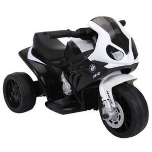 MOTO - SCOOTER Moto électrique pour enfants BMW 3 roues noire - B
