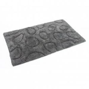 Rouge baignoires de dépôt Tapis de bain bacs Tapis Caillou Pierre Motif 68x35cm
