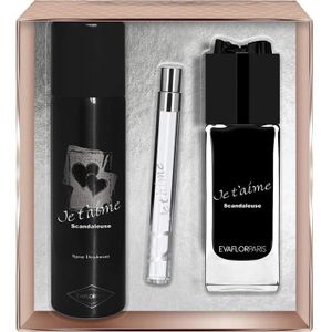 COFFRET CADEAU PARFUM Set De Parfum Femme - Je T  Scandaleuse Coffret Ea