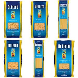Assortiment de 10kg de pâtes italiennes De Cecco - De Cecco