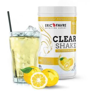 PROTÉINE Eric Favre - Clear Shake - Iso Protein Water - Proteines - Citron - Yuzu - 500g