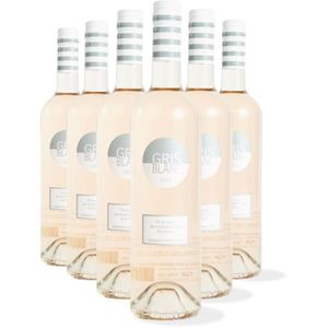 VIN ROSE Magnum Gris Blanc - Gérard Bertrand - Vin rosé - 150cl x6