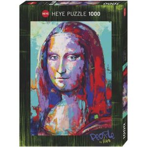 PUZZLE Puzzle 1000 pièces - HEYE - Mona Lisa Coloris Uniq