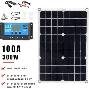 Kit de 4 panneaux solaires flexibles avec micro onduleur 800 W