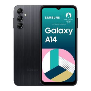 SMARTPHONE SAMSUNG Galaxy A14 4G Noir 64 Go
