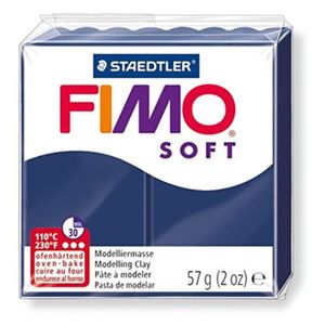KIT MODELAGE FIMO Boîte 6 Pièces Fimo Soft Bleu