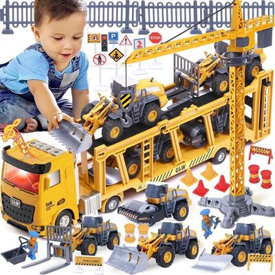 OR TU CAMION Transporteur Voiture Grue Camion Tracteur Jouet Effets