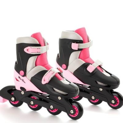 Rollers evolutifs 3 roues taille 30-33 rose