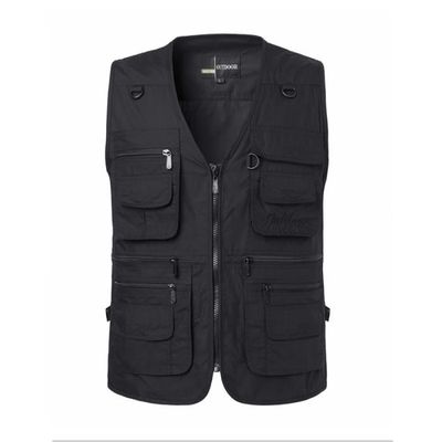 Gilet De Pêche Vintage Pflueger – Marron Taille XXL – Poches Zippées