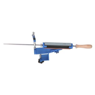 UrbanHomes Affûteur Couteaux Angle Fixe Professionnel - Kit 8 Pierres Diamant Rotatif