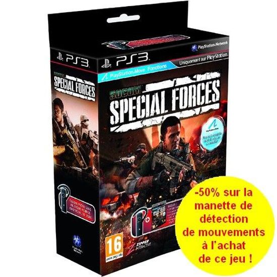 Jeu SOCOM Special Forces PS3 + Dead To Rights - Édition Complète (bon état)